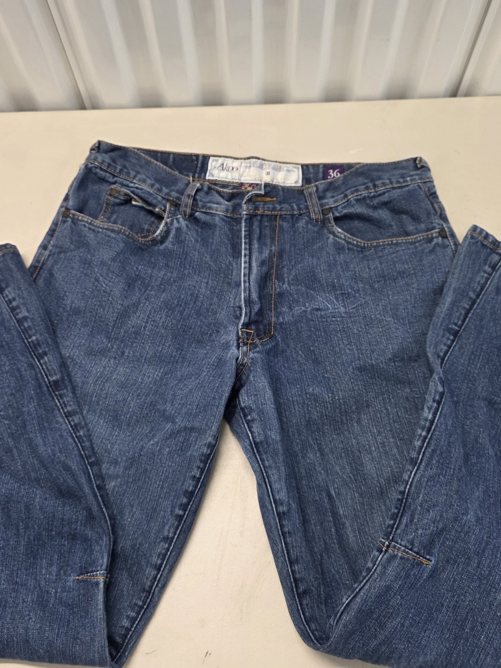 Akoo Denim Jeans Men's Size 36x31
